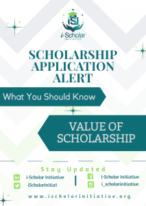 Value of iSI Scholarship